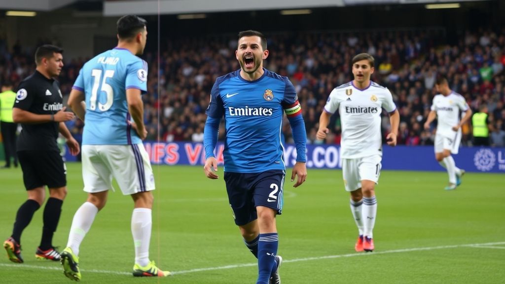 皇马1-0爆冷负赫塔菲，三将停赛危机！伯纳乌之夜裁判争议引爆更衣室