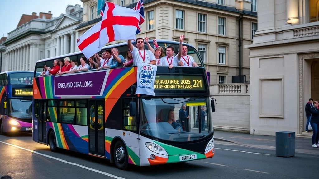 【女王归来】英格兰女足欧洲杯凯旋全记录