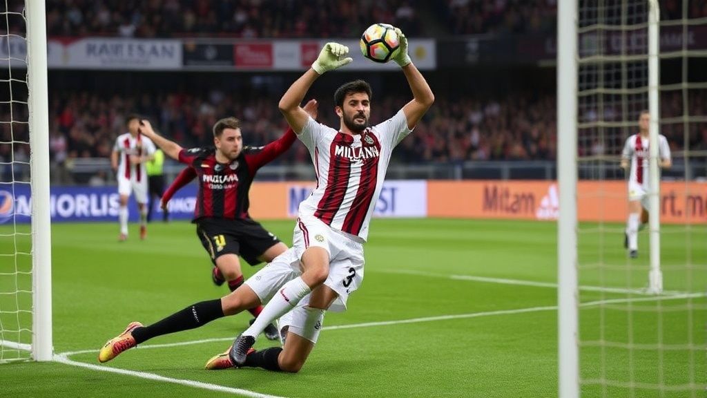 米兰德比半场闷平！迈尼昂两度神扑救主