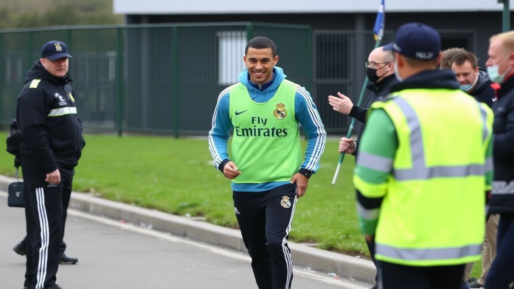 惊险一幕！阿诺德马德里街头遭警车拦截